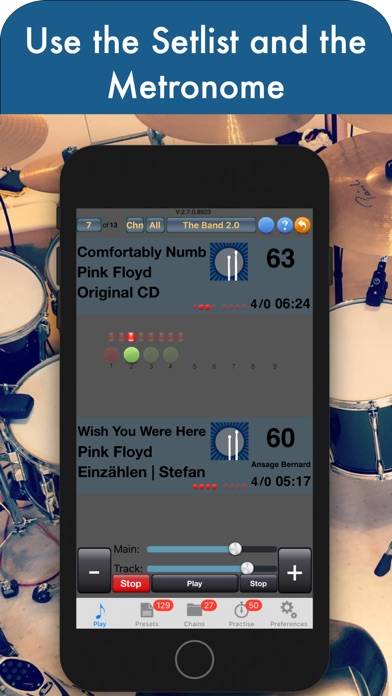 DrumSetlist Manager App screenshot #1