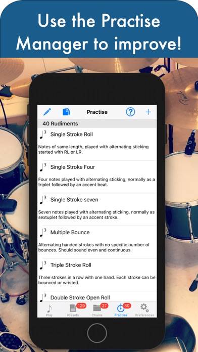 DrumSetlist Manager App screenshot #5