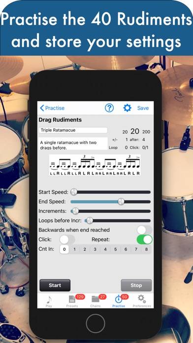 DrumSetlist Manager App screenshot #6