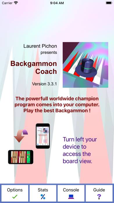 Backgammon Coach App screenshot #1