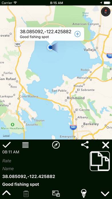 Parking plusGPS Locations App-Screenshot #2