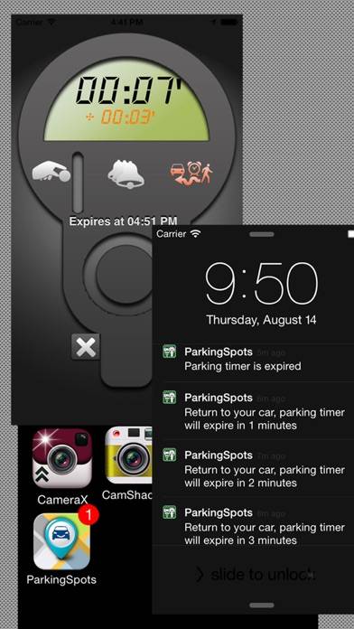 Parking plusGPS Locations App screenshot #4