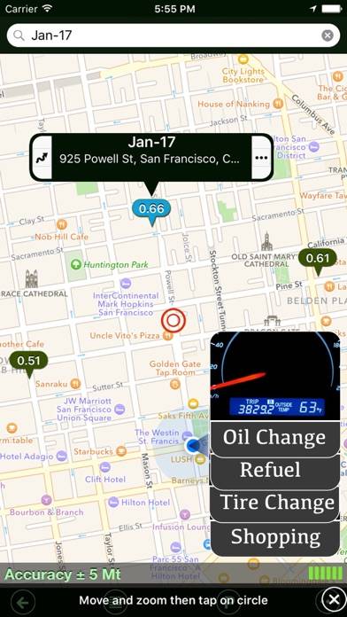 Parking plusGPS Locations Schermata dell'app #5