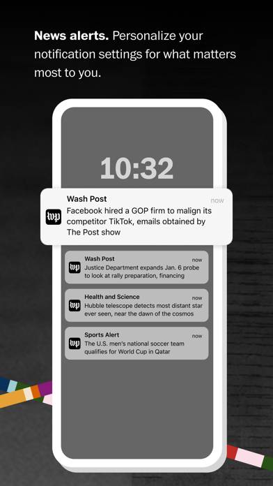 Washington Post App skärmdump #3