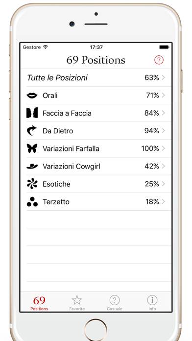 69 Positions Pro for Kamasutra Captura de pantalla de la aplicación #1