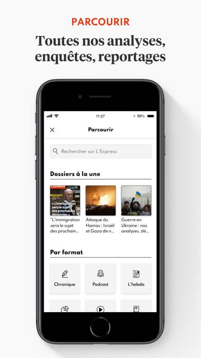 L'Express : Infos & Analyses App screenshot #3