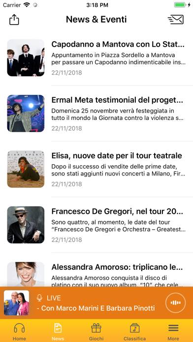 Radio Bruno Schermata dell'app #2