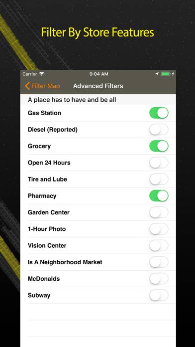 Walmart Overnight Parking App-Screenshot #3