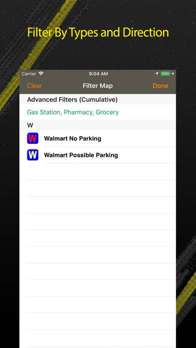 Walmart Overnight Parking Capture d'écran de l'application #4
