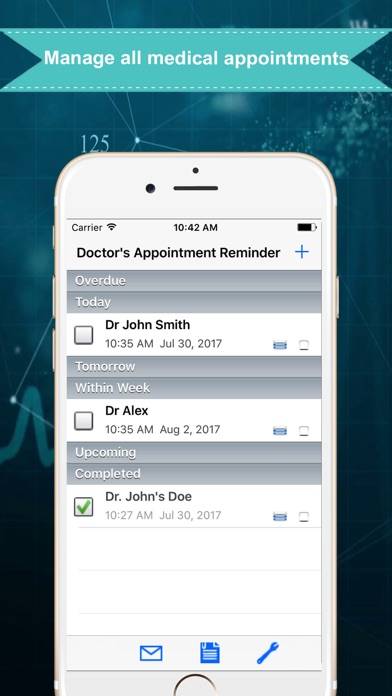 Doctors Appointment Reminder App screenshot #1