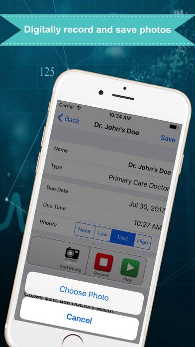 Doctors Appointment Reminder App screenshot #5