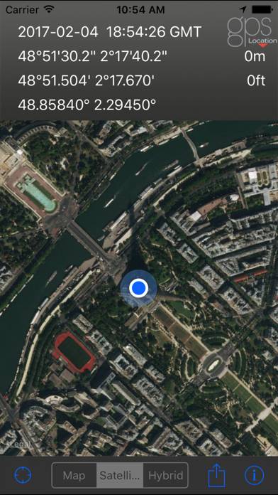 GPS Location App screenshot