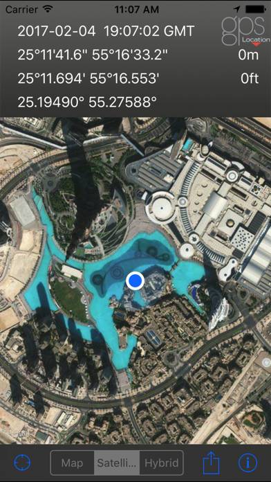 GPS Location App screenshot