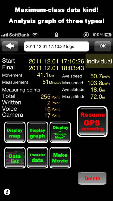 GPS Recorder X App screenshot #4
