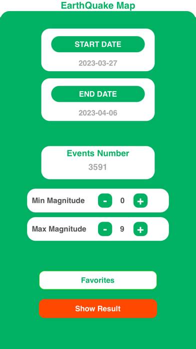 EarthQuake Map App screenshot #4