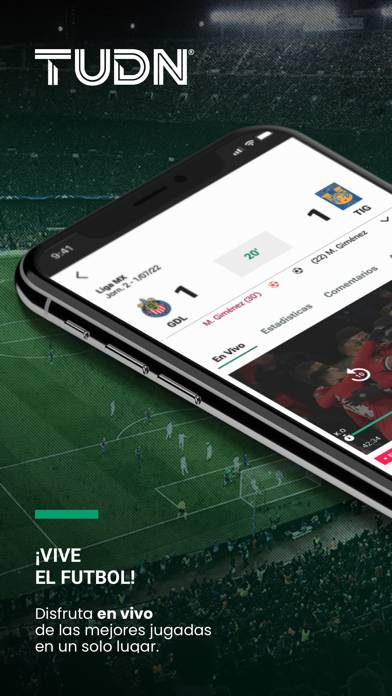 TUDN: TU Deportes Network Captura de pantalla de la aplicación #1