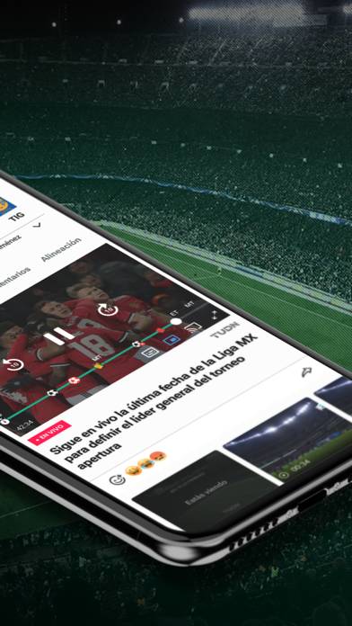 TUDN: TU Deportes Network Captura de pantalla de la aplicación #2