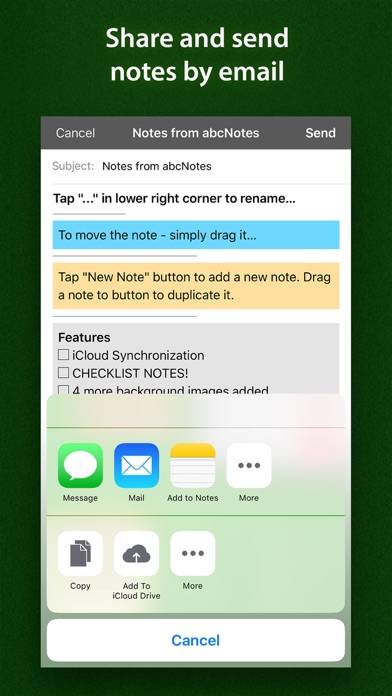 AbcNotes Full Version App screenshot #5
