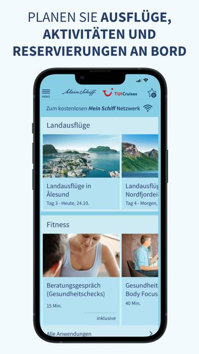 Mein Schiff Kreuzfahrten App-Screenshot #6