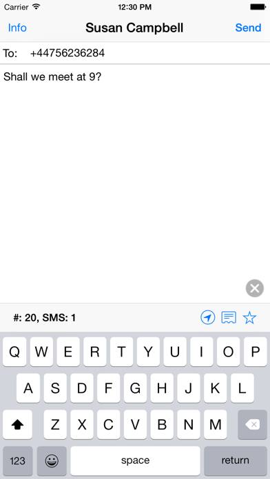 SMS touch App-Screenshot #1
