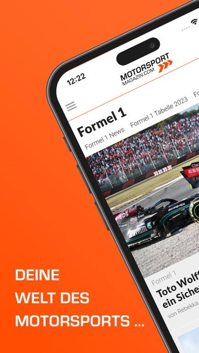 Motorsport Magazin: Formel 1 App screenshot #1
