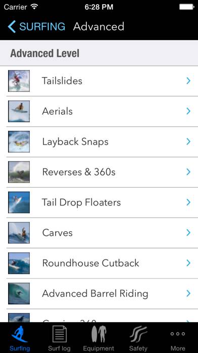 ISurfer Schermata dell'app #2