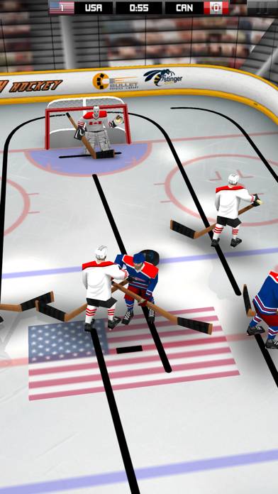 Stinger Table Hockey Captura de pantalla de la aplicación #2