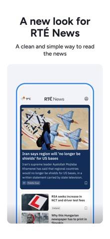 RTÉ News Schermata dell'app