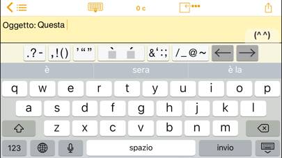 Easy Mailer Italian Keyboard App screenshot #3