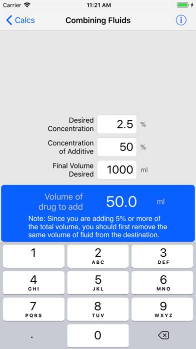 VetPDA Calcs App screenshot #4
