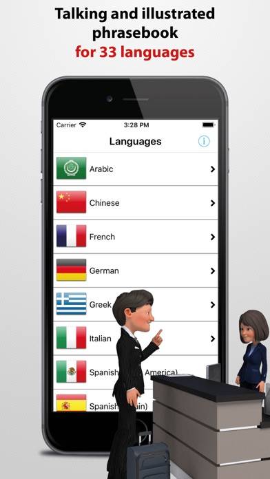 Travel Interpreter Phrasebook Uygulama ekran görüntüsü #1