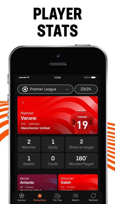 LiveScore: Live Sports Scores App skärmdump #5