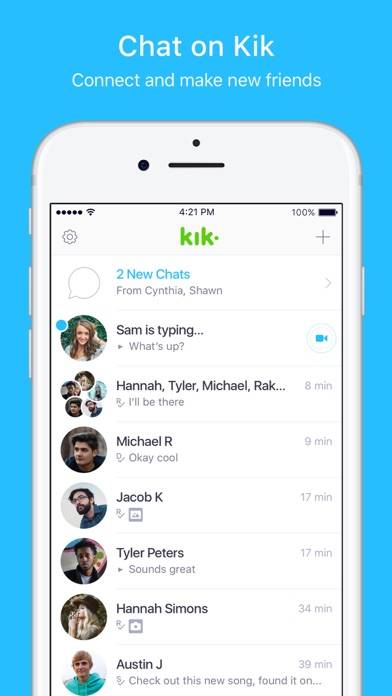 Kik Messaging & Chat App App screenshot #1