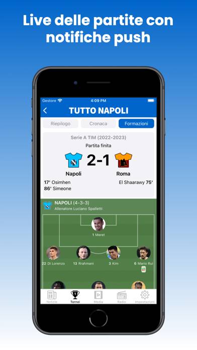 TuttoNapoli.net Schermata dell'app #4