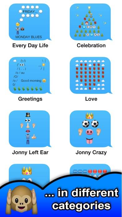SMS Smileys Emoji Sticker PRO Capture d'écran de l'application #3