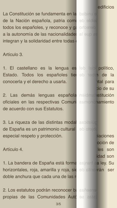 La Constitución Española en AudioEbook Captura de pantalla de la aplicación #3
