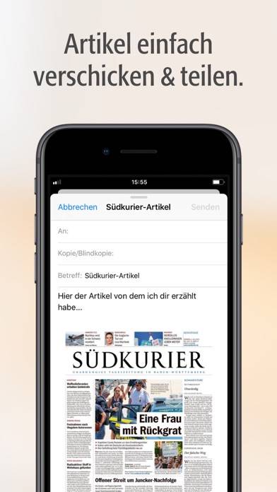 SÜDKURIER Digitale Zeitung App screenshot #4