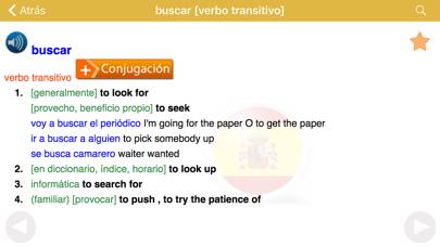 Spanish-English Larousse Captura de pantalla de la aplicación #5