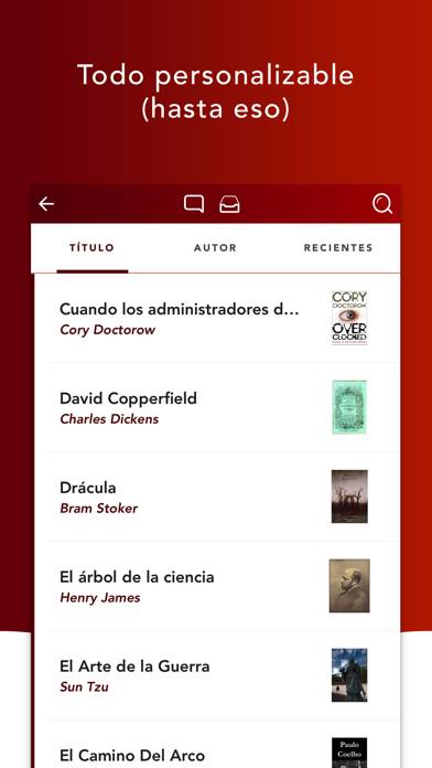 QuickReader Español Captura de pantalla de la aplicación #3