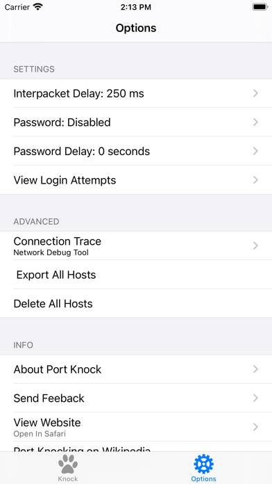 PortKnock Schermata dell'app #4