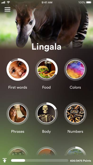 Learn Lingala - EuroTalk captura de pantalla