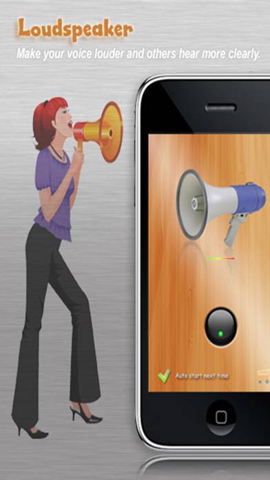 Audiphone, Mic & Loudspeaker App skärmdump #4