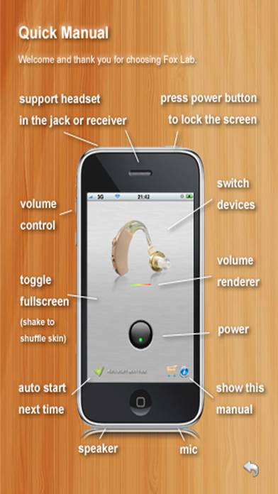 Audiphone, Mic & Loudspeaker App skärmdump #5