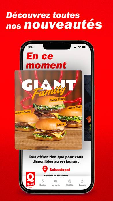 Quick France Capture d'écran de l'application