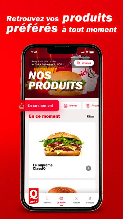 Quick France Capture d'écran de l'application