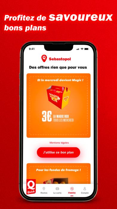 Quick France Capture d'écran de l'application