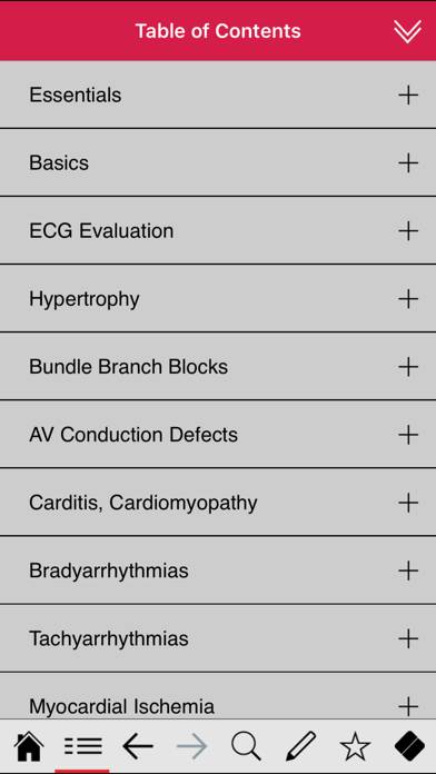 ECG pocketcards Captura de pantalla de la aplicación #2
