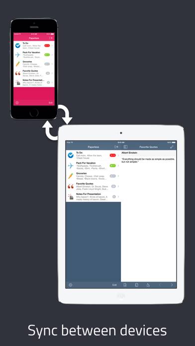 Paperless: Lists plus Checklists App screenshot #5