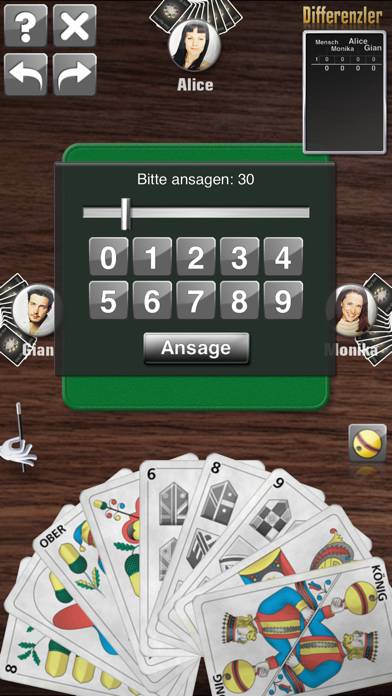 Stöck Wyys Stich mobile Spiel-Screenshot