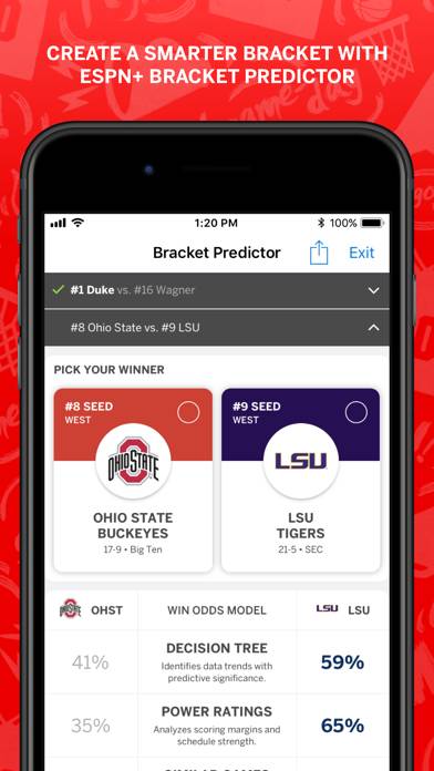 ESPN Tournament Challenge App skärmdump #5